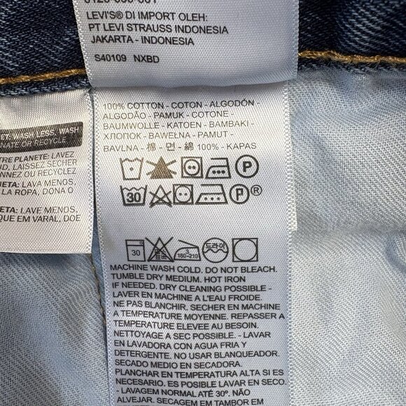 Levi's Jeans Mens 42x30 550 Relaxed Fit Jeans Medium Wash Denim‎ Classic Style - Picture 9 of 12